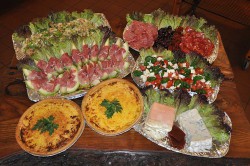 Uppläggningsfat till catering